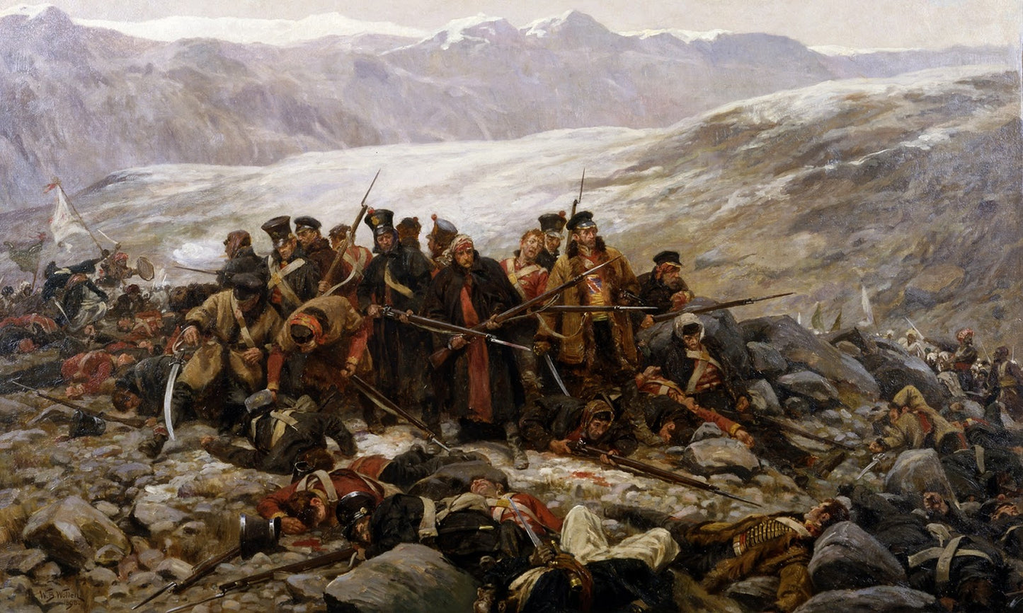The Last Stand of the 44th Regiment at Gundamuck, 1842