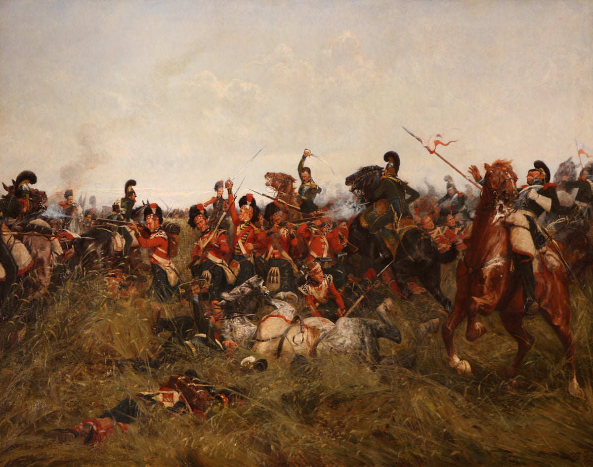 The Black Watch at Bay, Quatre Bras 1815