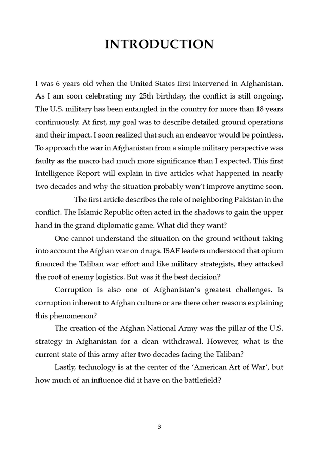 May 2020 - Afghanistan Withdrawal