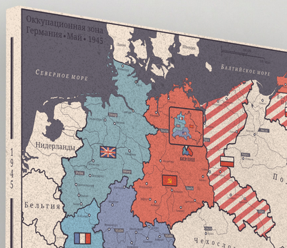 RETRO Occupation Zones of Germany