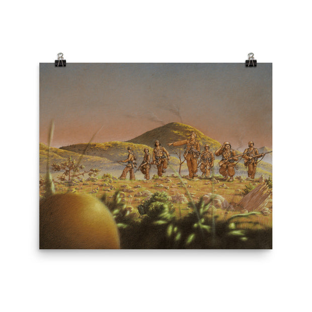 Audie Murphy, A Combat Patrol #1 - 7 Soldiers